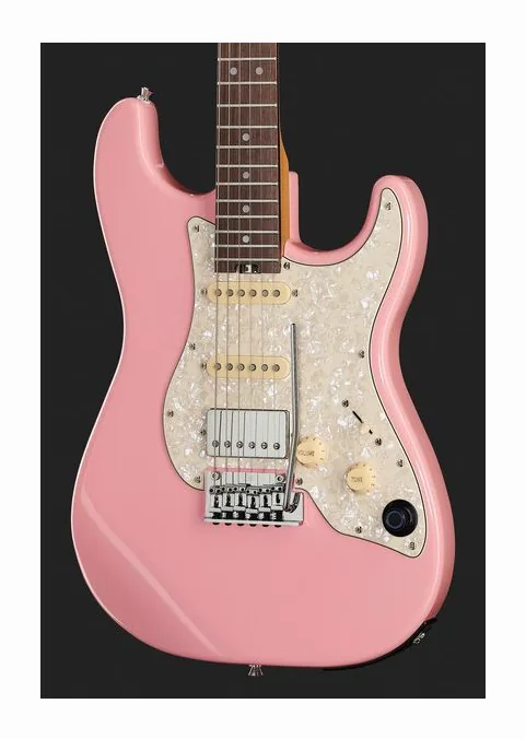 Mooer GTRS Guitars Standard 800 SP, corpo e verniciatura in primo piano