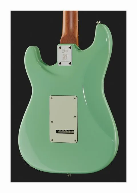 Mooer GTRS Guitars Standard 800 SG, corpo e verniciatura in primo piano