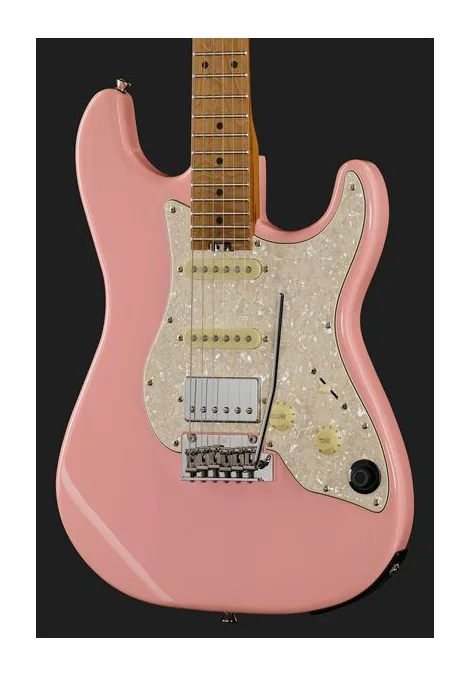 Mooer GTRS Guitars Standard 801 SP, paletta con meccaniche e logo