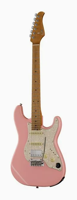 Mooer GTRS Guitars Standard 801 SP inquadrato di fronte su sfondo neutro