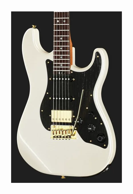 Mooer GTRS Guitars Standard 900 W PW, paletta con meccaniche e logo