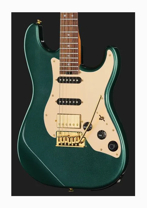 Mooer GTRS Guitars Standard 900 W RG, manico e tastiera visti di lato
