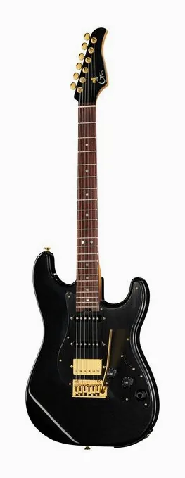 Mooer GTRS Guitars Standard 900 W PB inquadrato di fronte su sfondo neutro
