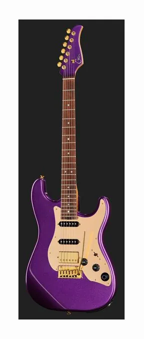 Mooer GTRS Guitars Standard 900 W PP, capotasto e prime posizioni della tastiera