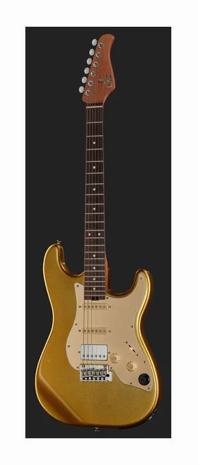 Mooer GTRS Guitars Standard S 800 G, selettore pickup e jack di uscita