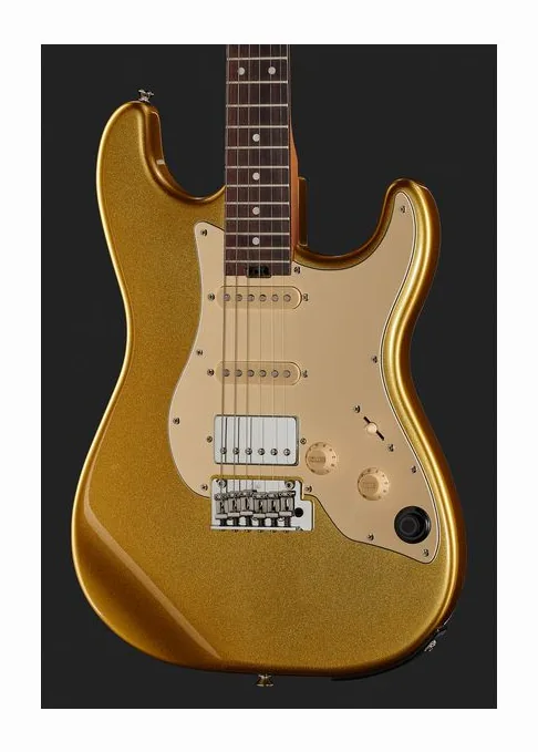Mooer GTRS Guitars Standard S 800 G, paletta con meccaniche e logo