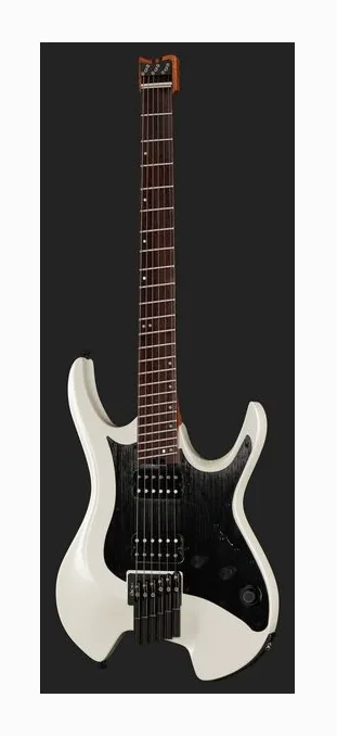 Mooer GTRS Guitars Wing 800 Int PW, corpo e verniciatura in primo piano