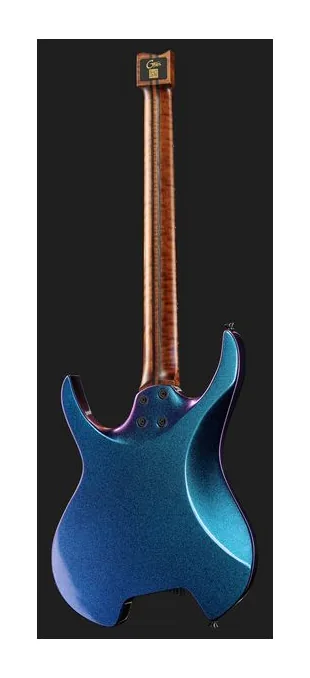 Mooer GTRS Guitars Wing 900 Int APU, manico e tastiera visti di lato