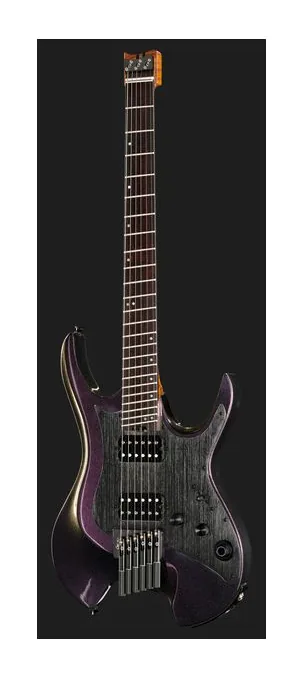 Mooer GTRS Guitars Wing 900 Int API, curve del body viste dall'alto