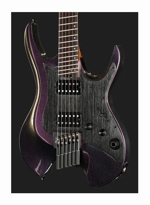 Mooer GTRS Guitars Wing 900 Int API, curve del body viste dall'alto