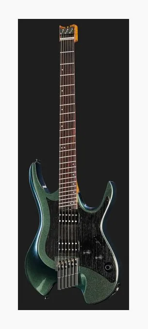 Mooer GTRS Guitars Wing 900 Int AGR, capotasto e prime posizioni della tastiera