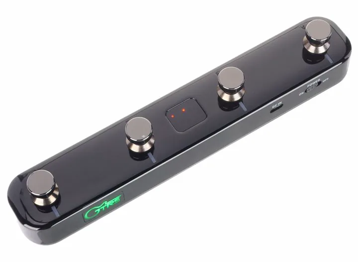 Mooer GTRS Wireless Footswitch GWF4, ingressi e uscite laterali