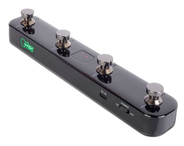 Mooer GTRS Wireless Footswitch GWF4, manopole viste dall'alto