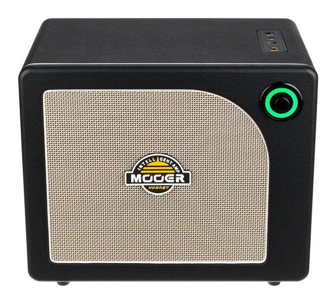 Mooer Hornet 30i Modeling Amp Black, vista dall'alto della testata