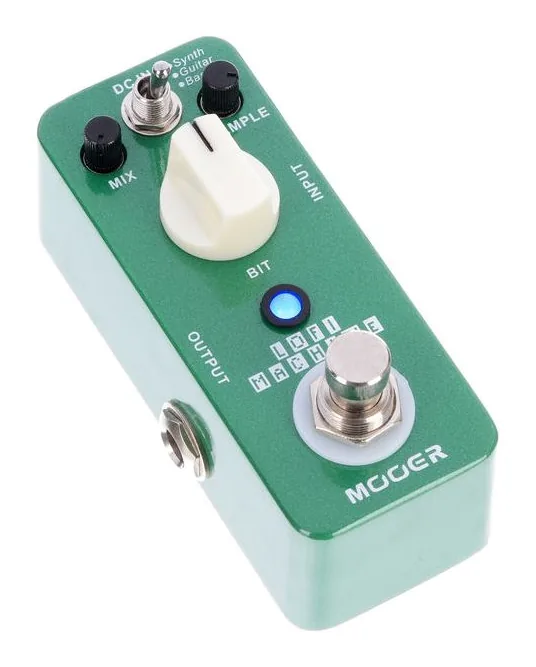 Mooer Lofi Machine, grafica del pannello superiore