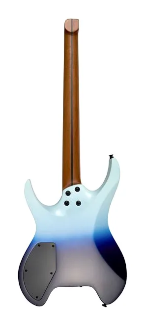 Mooer MHL50 Headless Sky Blue, ponte e meccaniche di intonazione
