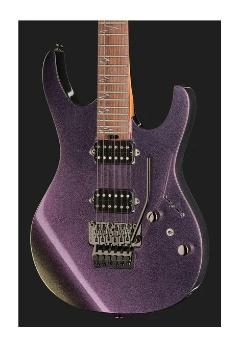 Mooer MMT100 FR Guitar Aurora Pink, pickup e manopole dei controlli
