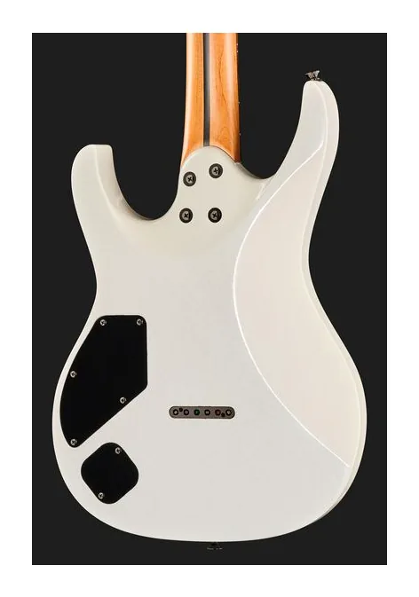 Mooer MMT100 Guitar Pearl White, vista posteriore del corpo