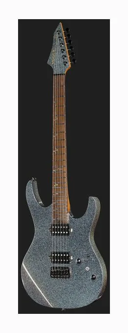 Mooer MMT200 Purple Crystal, curve del body viste dall'alto