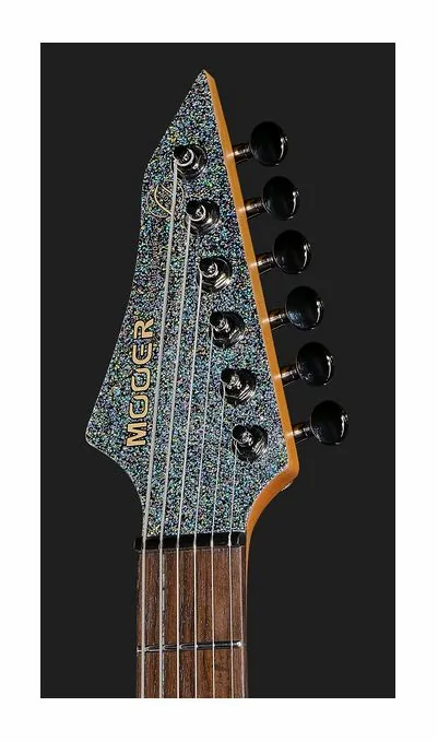 Mooer MMT200 Purple Crystal, profilo laterale del corpo