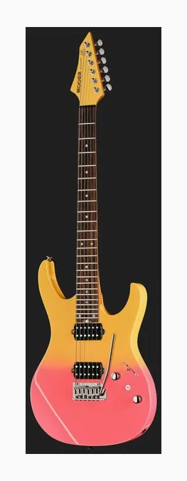 Mooer MMT50 Guitar Tremolo YPG, corpo e verniciatura in primo piano