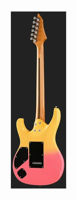 Mooer MMT50 Guitar Tremolo YPG, manico e tastiera visti di lato
