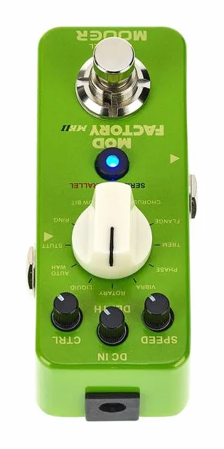 Mooer Mod Factory MKII, grafica del pannello superiore