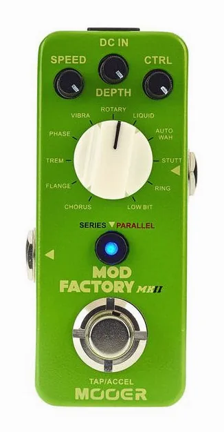 Mooer Mod Factory MKII, ingressi e uscite laterali