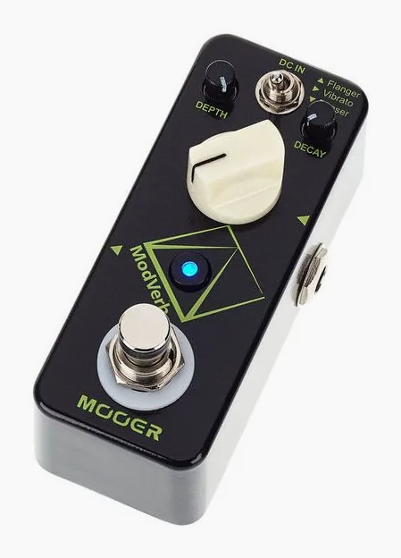 Mooer ModVerb, grafica del pannello superiore