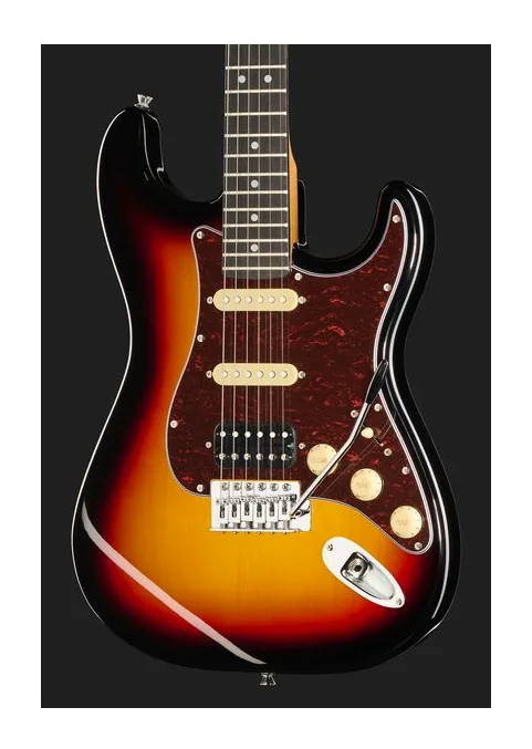 Mooer MSC10 Pro Guitar Sunburst, ponte e meccaniche di intonazione