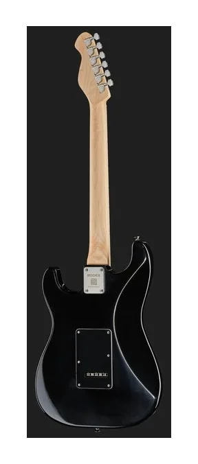 Mooer MSC11 Pro Guitar Black, curve del body viste dall'alto