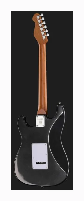 Mooer MSC12 Pro Guitar Iron Silver, ponte e meccaniche di intonazione