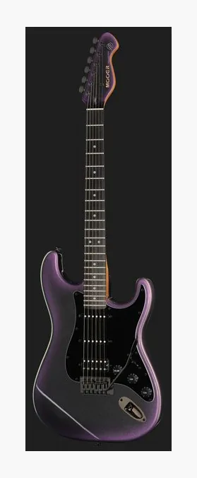 Mooer MSC18 Pro Guitar Dark Aurora, vista posteriore del corpo