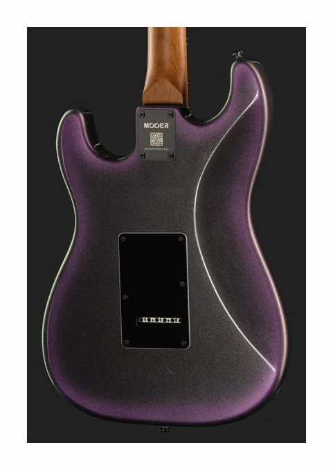 Mooer MSC18 Pro Guitar Dark Aurora, paletta con meccaniche e logo