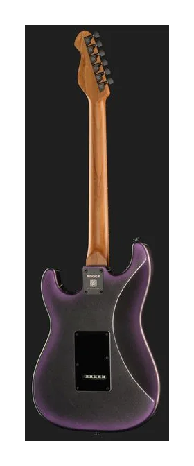 Mooer MSC18 Pro II Dark Aurora, corpo e verniciatura in primo piano