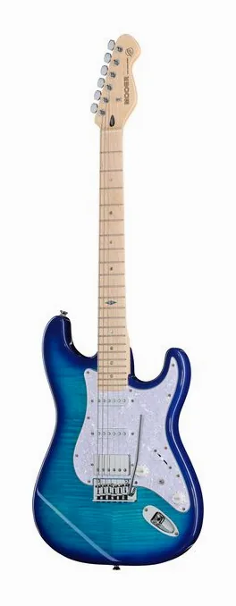 Mooer MSC30 Pro Guitar Lake Blue visto di fronte