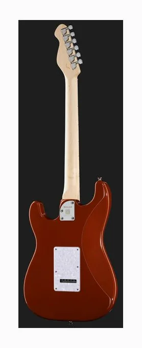 Mooer MSC30 Pro Guitar Rose Purple, capotasto e prime posizioni della tastiera