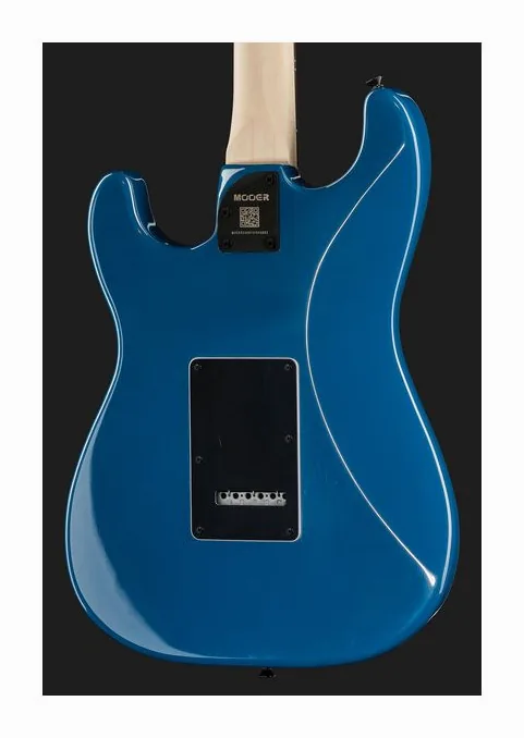 Mooer MSC31 Pro Guitar Blue Burst, ponte e meccaniche di intonazione