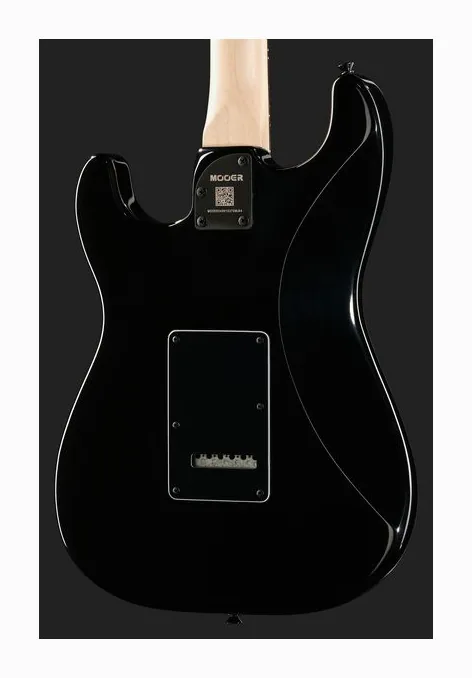 Mooer MSC31 Pro Guitar Grey Burst, corpo e verniciatura in primo piano
