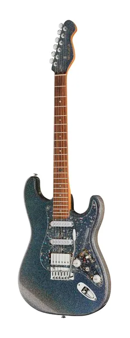 Mooer MSC50 Pro Guitar Magic Crystal in primo piano frontale