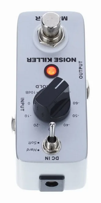 Mooer Noise Killer, connettori sul retro dell'unita
