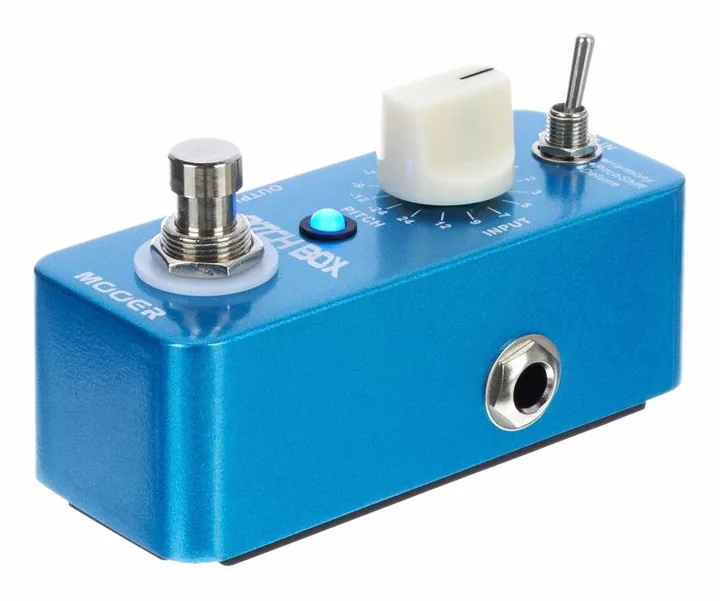 Mooer Pitch Box, grafica del pannello superiore