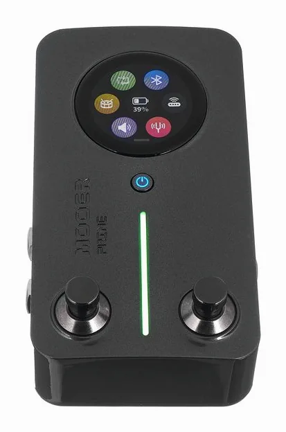 Mooer Prime M2 - Multi Effects Gray, led e interruttore a pedale