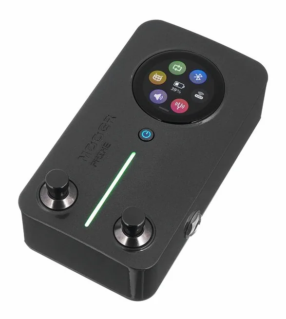 Mooer Prime M2 - Multi Effects Gray inquadrato di fronte su sfondo neutro