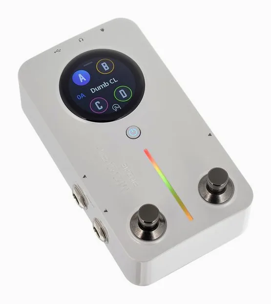 Mooer Prime M2-Multi Effects Silver, ingressi e uscite laterali