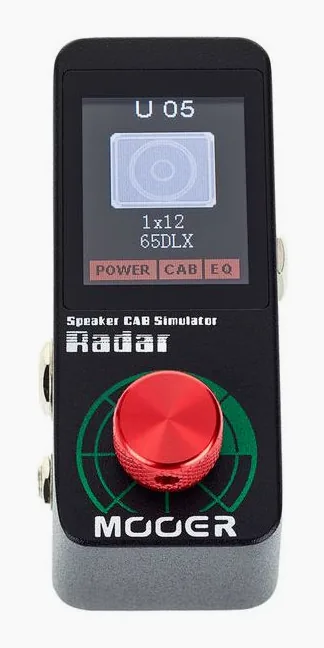 Mooer Radar, ingressi e uscite laterali