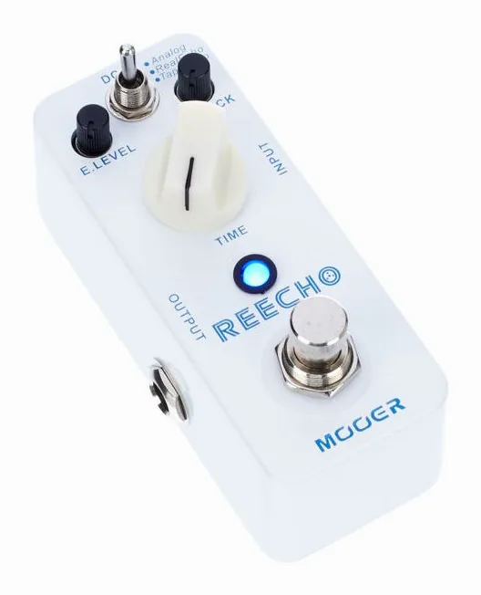 Mooer Reecho, grafica del pannello superiore
