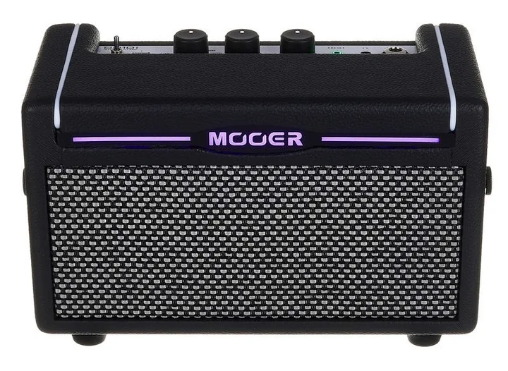 Mooer SD10i Modeling Guitar Combo BL, manopole e selettore dei canali