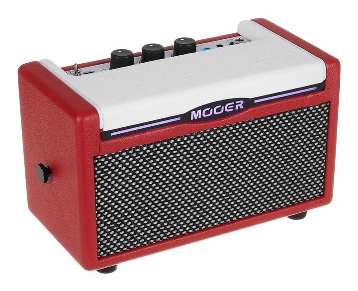 Mooer SD10i Modeling Guitar Combo R, angolo del cabinet