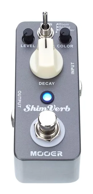 Mooer Shim Verb, connettori sul retro dell'unita